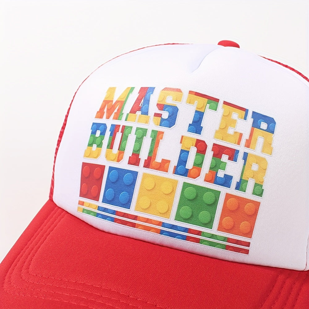 Mesh Breathable Red Baseball Cap Adjustable Casual Dad Hats For Women