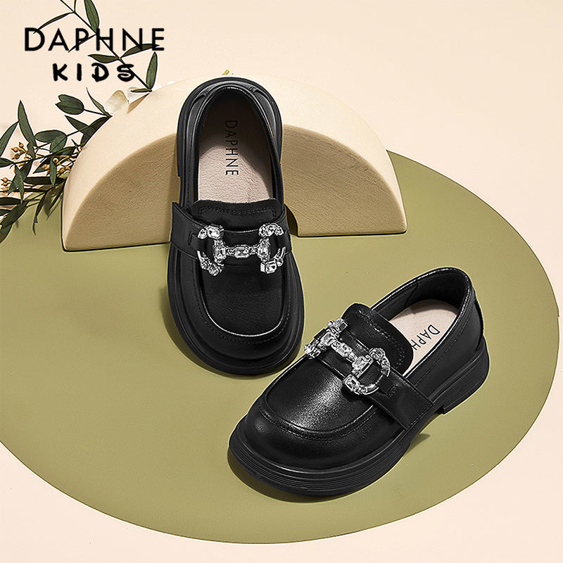 DAPHNE Girls Loafers Lightweight Soft Sole Shoes