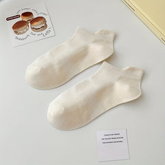 3 Pairs Soft Lightweight Low Cut Ankle Socks Women's Stockings