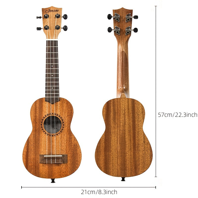 53 34 Cm Log Texture Ukulele Ideal Gift For Birthdays Easter President's Boys