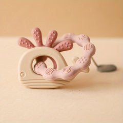 Whale Shape Chewable Toy for Babies 0-3 Years