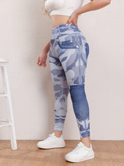  Camo High Rise Leggings with High Stretch