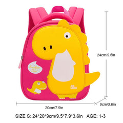 GREATOP Children School Bags 3D Dinosaur Cartoon Kids Bag