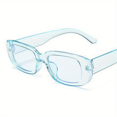 Y2K Rectangle Sunglasses Beach Party Club UV400