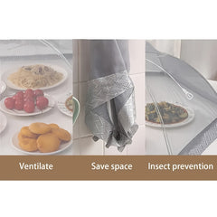1pc Folding Food Cover Anti Flies for Picnic Outdoor Kitchen