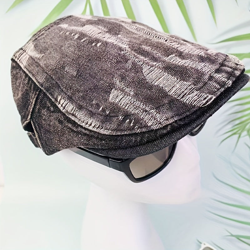 Summer Classic Cowboy Beret Breathable Mesh Hat