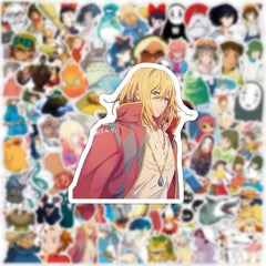 100pcs Anime Cartoon Series Graffiti Stickers Waterproof DIY Creative