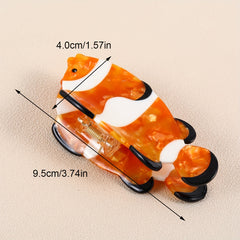 Acrylic Octopus Hair Clip Non slip Large Shark Claw Hair Accessories