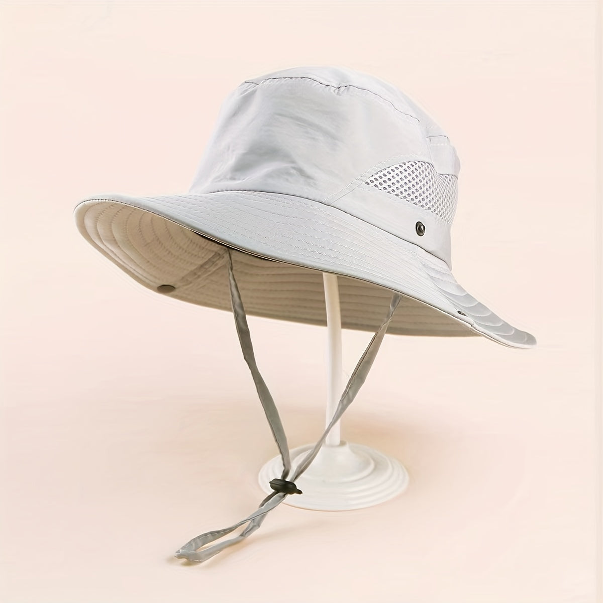 Breathable Sunscreen Bucket Hat Solid UV Protection Outdoor