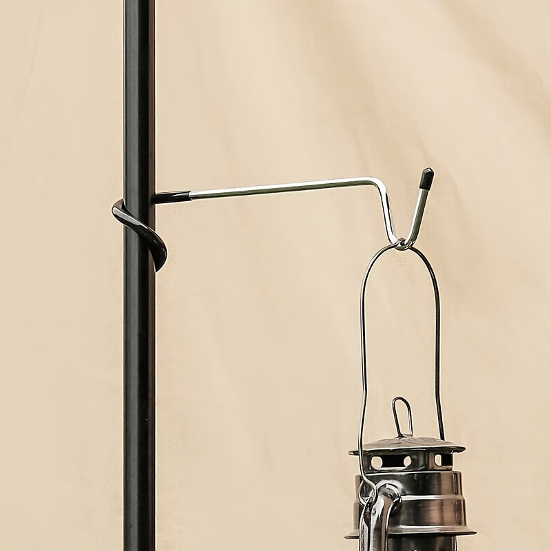 Camping Lamp Holder S-shaped Double Hook Stainless Steel
