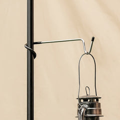 Camping Lamp Holder S-shaped Double Hook Stainless Steel