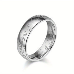 Stainless Steel Ring For Men Women Lord Of The Ring Jewelry