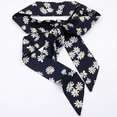 Daisy Floral Waist Belt Long Ribbon for Pants Jeans Dress