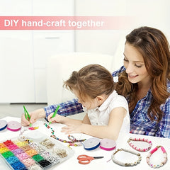 DIY 24 Colors Soft Pottery Beaded Bracelet Necklace Kit