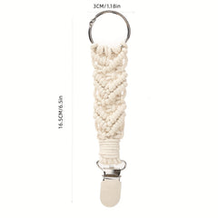 Braided Cotton Hat Clip for Travel & Storage
