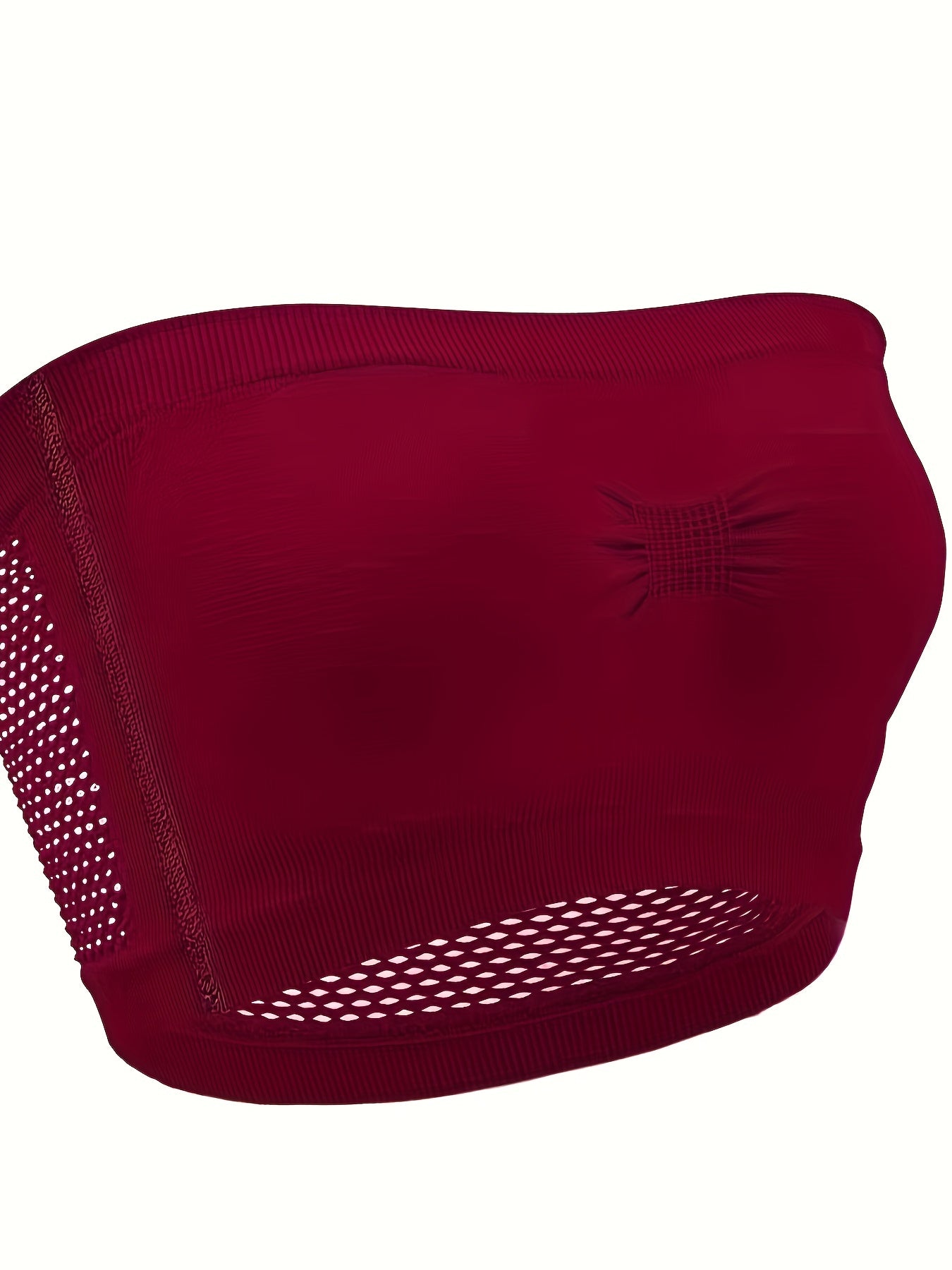 Strapless Bandeau Bra Hollow Out Stretch Underwear