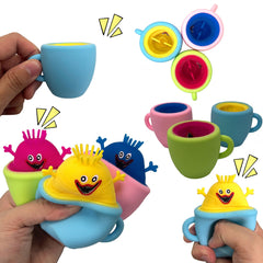 Monster Squeeze Tea Cup Toy Antistress Gadget
