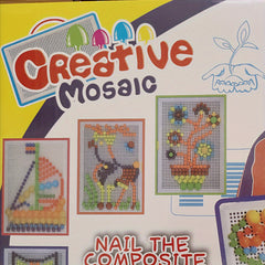 296 Pcs Mosaic Puzzle Building Bricks for Kids - Educational Jigsaw
