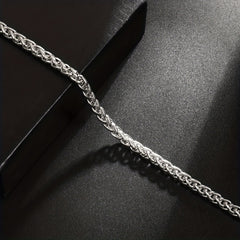 Men's Dragon Claw Buckle Silver Chain Bracelet Gift