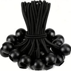 18pcs 17 Rubber Ball Bungee Cord Heavy Duty Canopy Tarp Tie Down Bungy Balls