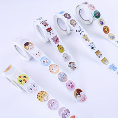 500pcs Animal Zoo Sticker Labels for Encouraging & Gift Wrapping