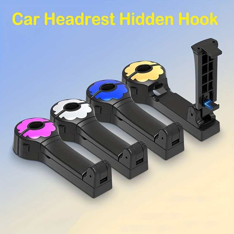 Car Back Seat Phone Holder Hook Storage Lazy Bracket
