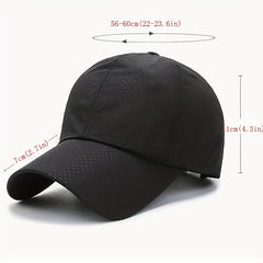 Quick Drying UV Resistant Mesh Baseball Cap