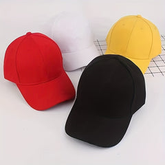 Solid Baseball Cap Unisex Sunshade Couple Dad Hats Lightweight Sun Hats