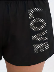  Polka Dot Tank Top & Shorts Pajama Set