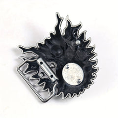 Metal Dragon Head Belt Buckle DIY Men's Novelty Clothing Accessories