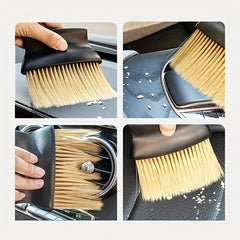 Car Interior Cleaning Brush Soft Dust Removal Air Conditioner Outlet Slot Brush