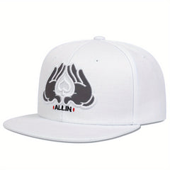Men's Hip Hop Hat With 2 Hands Embroidery