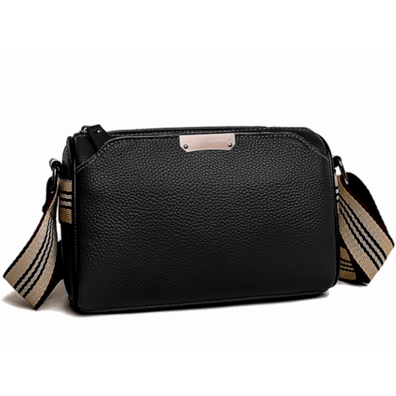 Vintage Leather Shoulder Bag Retro Crossbody Bag Women's Versatile Handbag