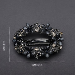 Vintage Hollowed Flower Rhinestone Hairpin Hairclip Hair Accessories