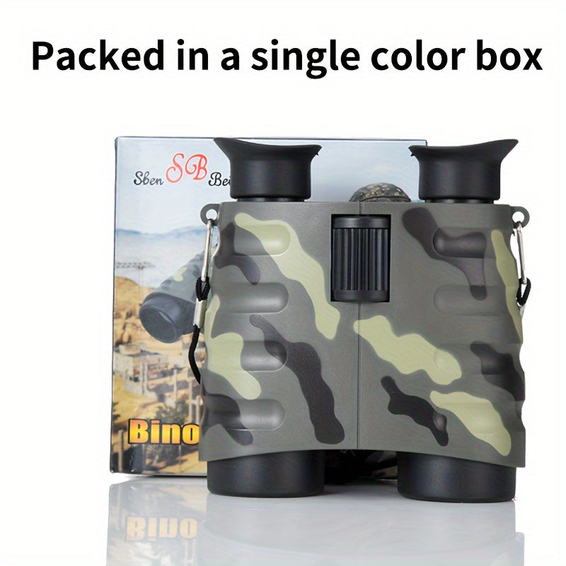 Portable HD Camo Binoculars For Outdoor Activities