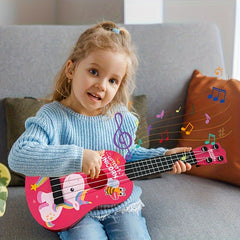 Colorful Mini Ukulele for Kids Early Learning Music Instrument