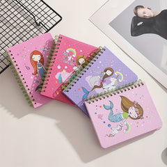 Mermaid Spiral Coil Notebook for Students