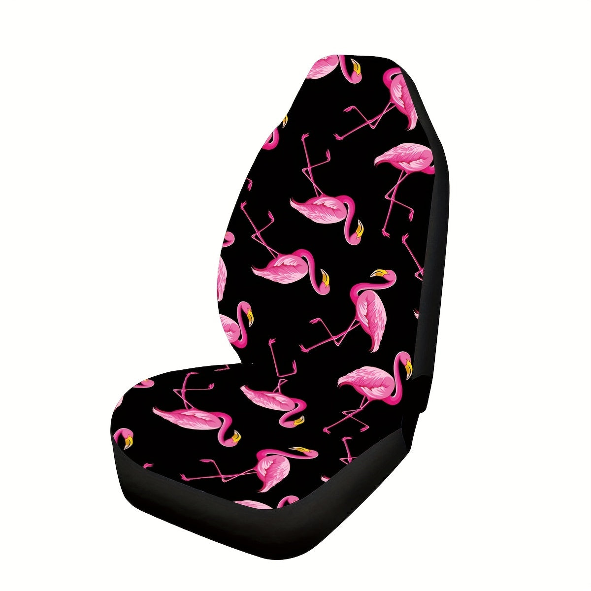Flamingo Print Car Seat Cover
