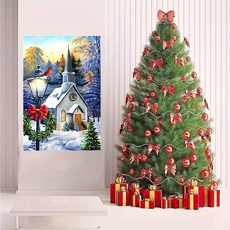 DIY Christmas Diamond Painting Home Decor Hanging Painting