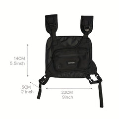 Rig Chest Bag Hip Hop Streetwear Large Capacity Waist Bag