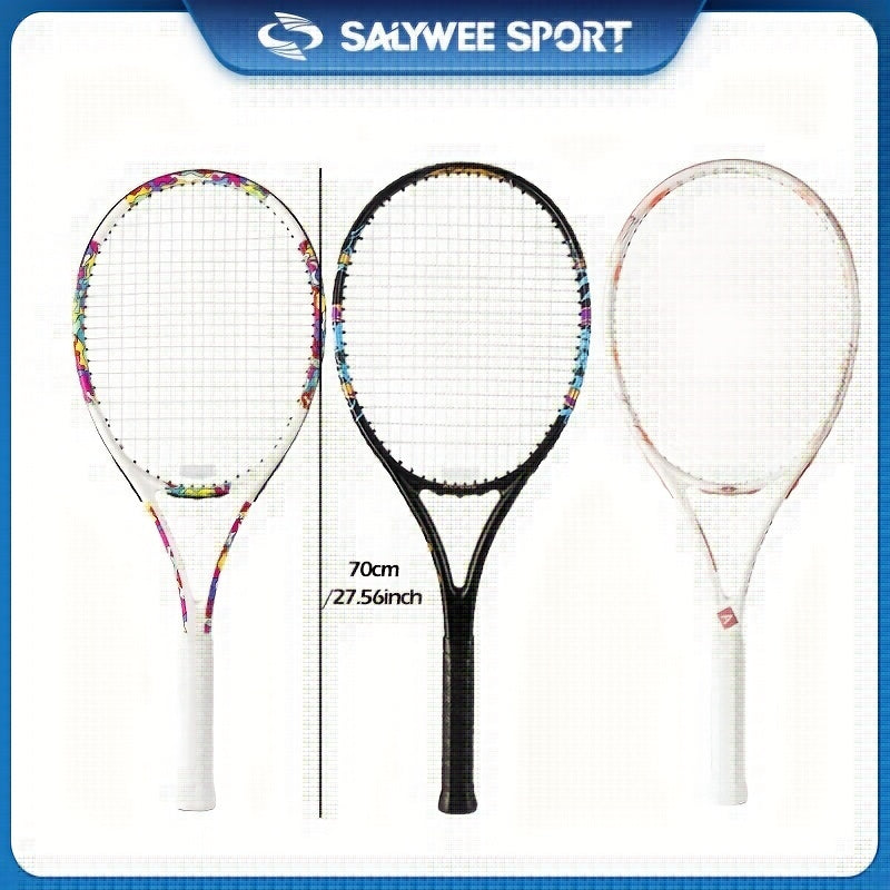 Carbon Fiber Tennis Racket for Indoor/Outdoor Play