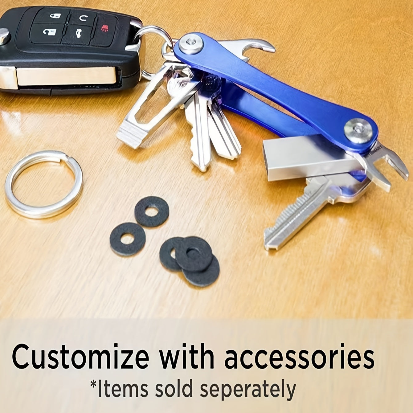 Metal Key Holder Classic Key Chain For Men