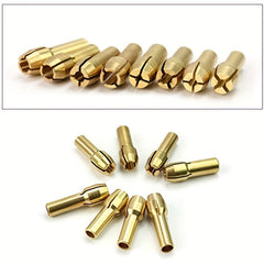 8pcs 4485 Quick Change Rotary Tool Collet Nut Set Medium