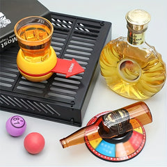 Wine Bottle Turntable Drinking Game Party Toy