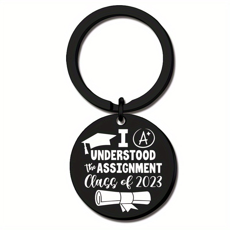 Class Of 2022 Graduation Key Chain Inspirational Gift For Men and Women