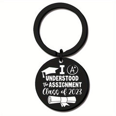 Class Of 2022 Graduation Key Chain Inspirational Gift For Men and Women