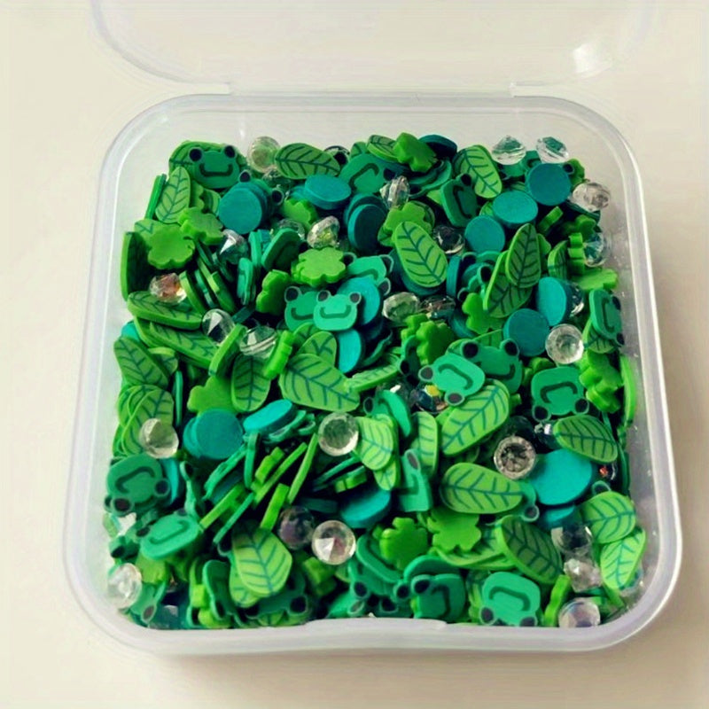 1pc Colorful Soft Pottery Frosted Beads Pendants Slime Crystal Mud DIY Jewelry