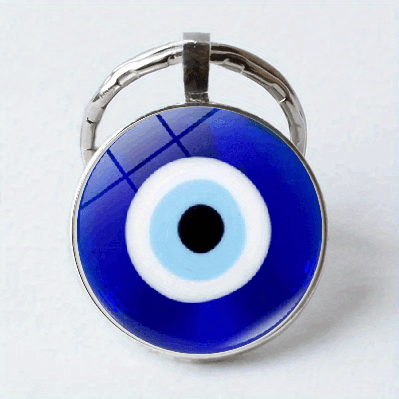 Vintage Animal Eyes Keychain Necklace Bag Charm Boys Girls