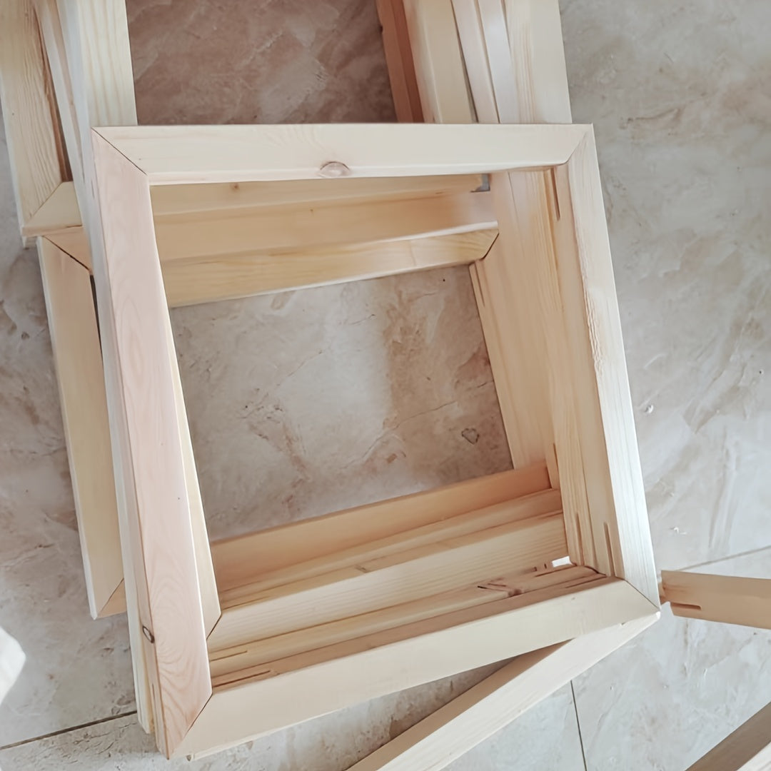 Christmas DIY Wood Art Frame for Drawing & Painting