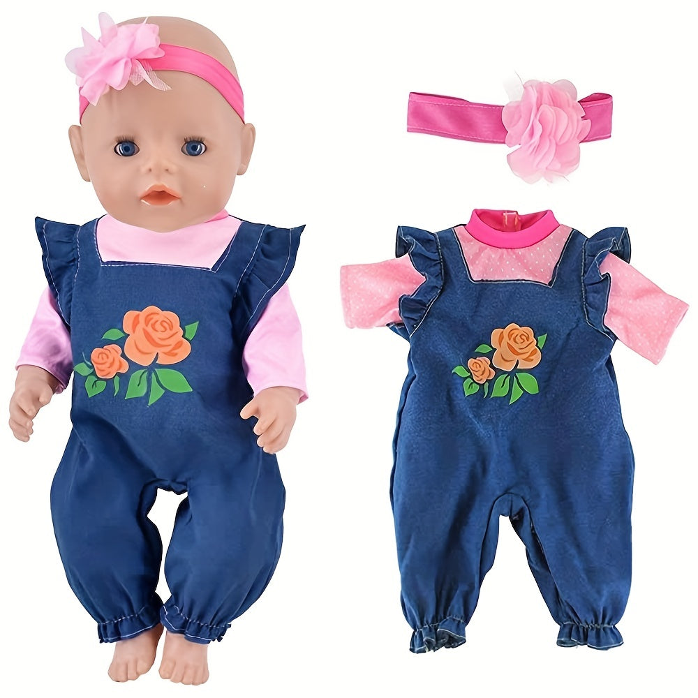 4 Sets Doll Outfits Fit For 43 18 45 72 Cm Girl Doll
